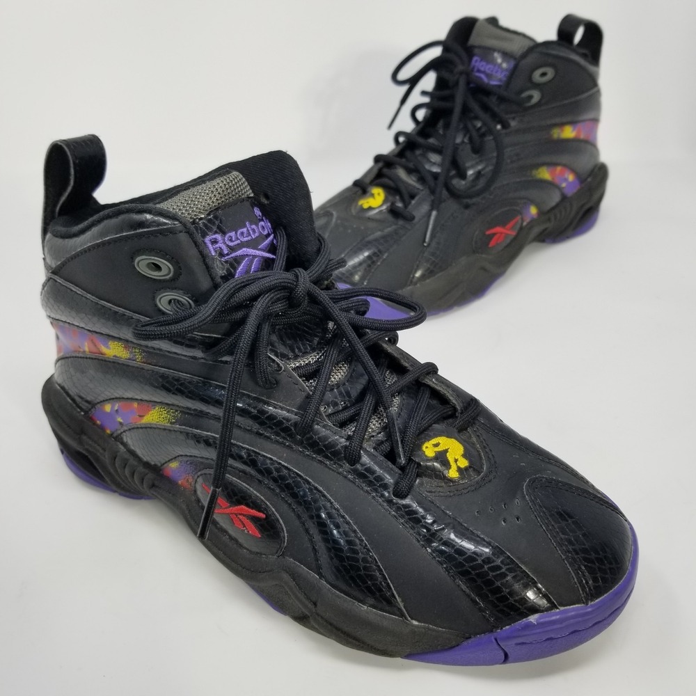 Reebok Shaqnosis Escape From LA Mens Size 6 Black Red‎ Athletic Shoe Sneakers